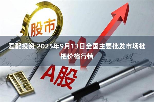 爱配投资 2025年9月13日全国主要批发市场枇杷价格行情